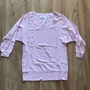 Loft blush pink sweater